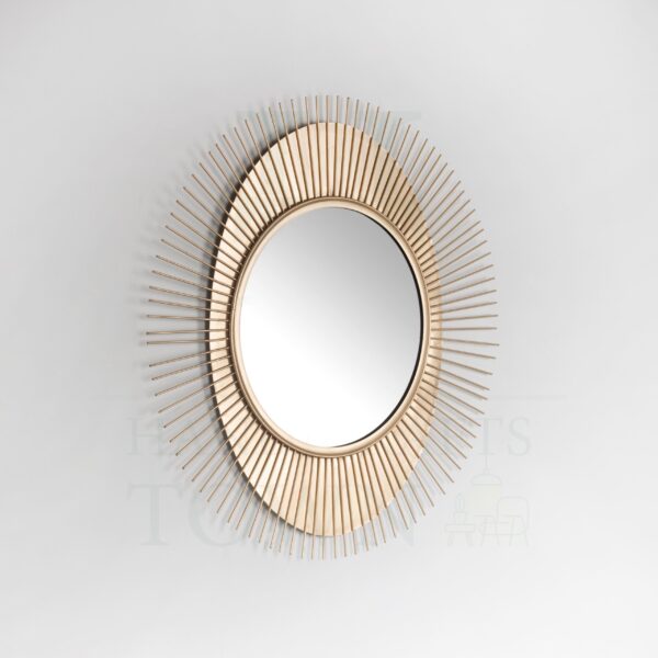 Golden Egg Accent Mirror