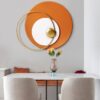 Orange Sunshine Metal Wall Art