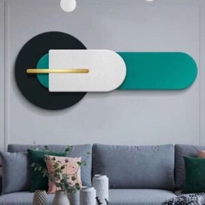 Dynasty Green Metal Wall Art