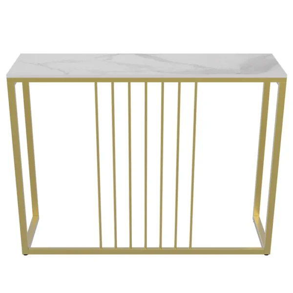 Odine Gold Console Table