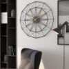 Black Metal Wall Clocks