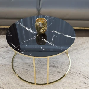 Handicrafts Town Black Gold Coffee Table