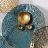 Creative Teal Metal Wall Art and Wall Decor