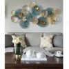Creative Teal Metal Wall Art and Decor
