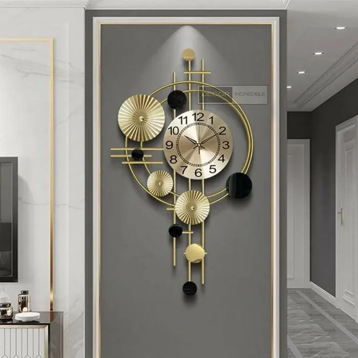 Metal Round Wall Clock